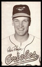 1947-66 Exhibits Baseball #21 Steve Barber NM/MT
