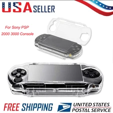 Clear Anti-dust Hard Skin Case Protector Cover for Sony PSP 2000 3000 Console