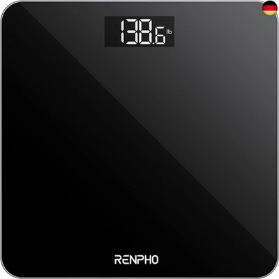 BESUCHE DEN RENPHOSTORE RENPHO Personenwaage, Körperwaage mit Hochpräzisions-Sensoren, Personen D