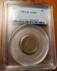 1877 Indian Cent - PCGS AG03