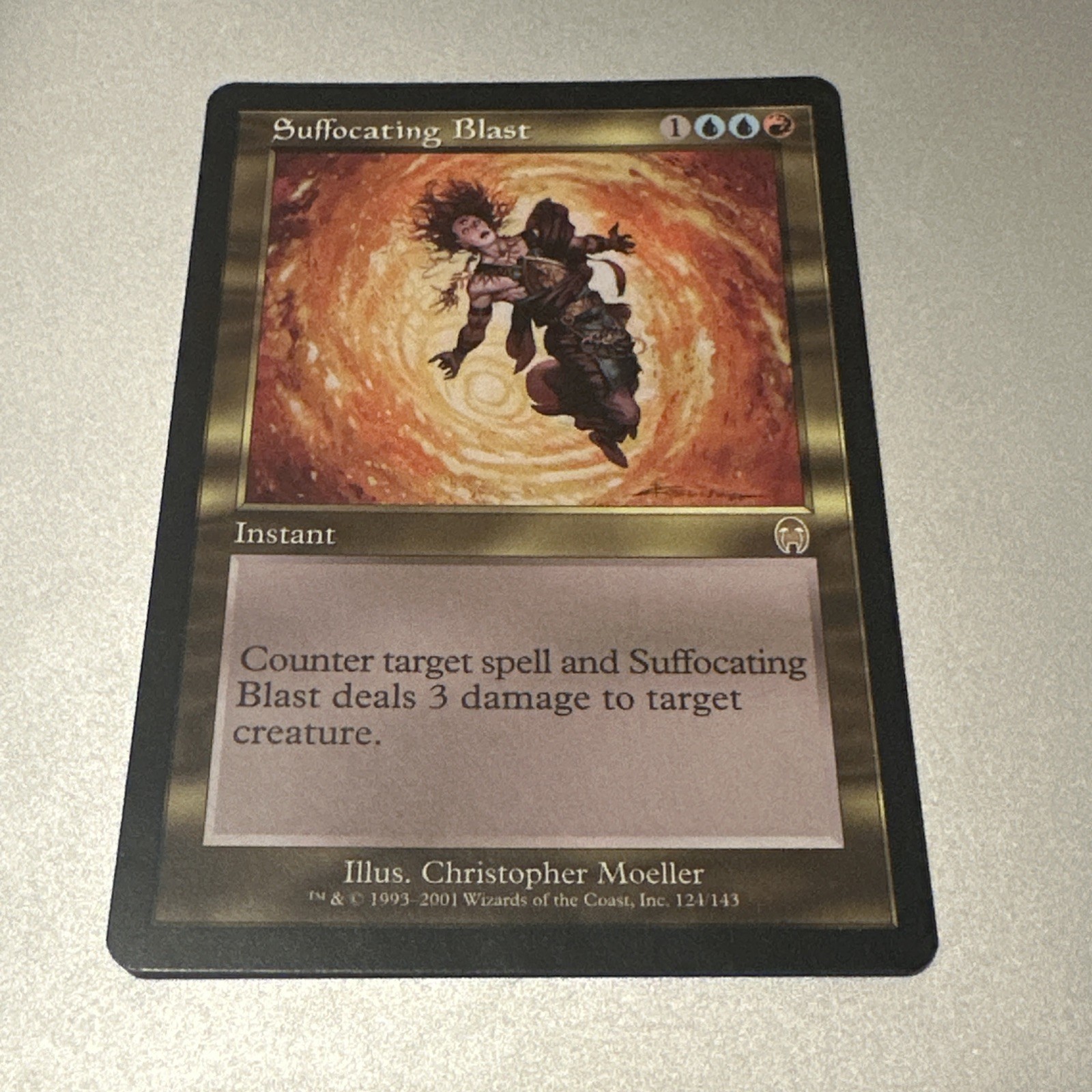 MTG Magic - Suffocating Blast - Apocalypse - NM - #124 - Buy 3 Get 2 Free