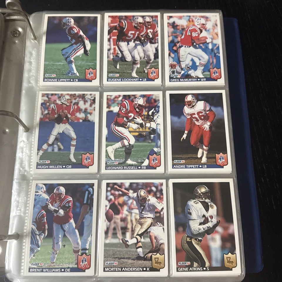 1992 Fleer Football Card #s 241-480 +Rookies -You Pick- NFL Trading Cards - Image 3 of 4