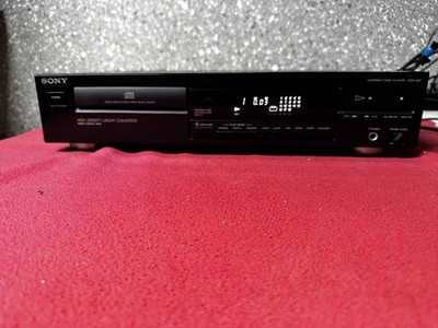 Sony CDP-297 CD-Player  schwarz