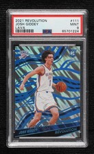 2021-22 Panini Revolution Rookies Lava 4/10 Josh Giddey #111 PSA 9 MINT 0n64