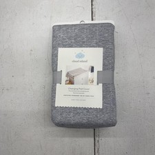 Cloud B Changing Pad Cover Gray Heather Fits Standard Pads OEKO-TEX Baby Nursery