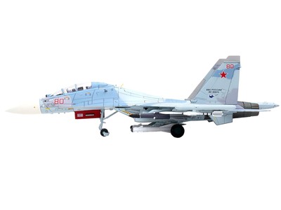 Sukhoi Su-30M2 Flanker-C Fighter Aircraft #80 ''Russian Air Force'' ''Wing'' Series 