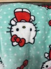 New Hello Kitty Double (2) Pack Color Bows Plush 60"x70" Throw Blanket On Hanger — photo 5