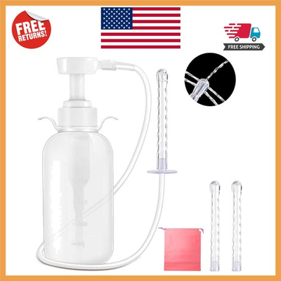 #ad Gentle Vaginal Cleansing Douche with Extra Nozzles: Safe Home Hygiene Solution $16.96