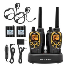 Long Range Walkie Talkie 36 Mile Waterproof Two Way Radio Hunting Outdoor Travel
