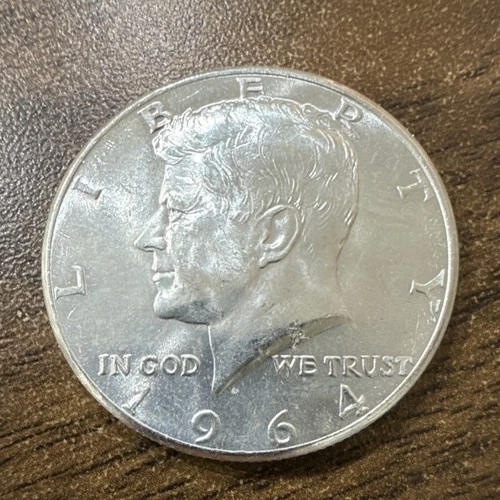 1964 Kennedy Half Dollar Silver 50C US Coin 0.900 Fine