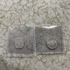 Lot of 2 - 1/10 oz Aztec silver round .999 Fine Silver