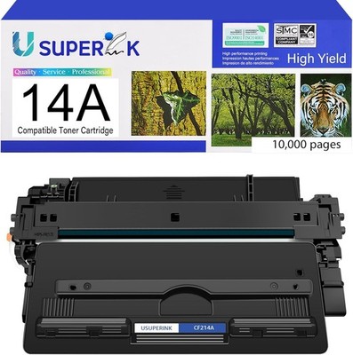 U Series High Yield Black Toner Cartridge for HP LaserJet CF214A-10K Pages