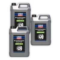 3X BremsflüSsigkeit Liqui Moly 21163 DOT 5.1 BremsflüSsigkeit Kanister 5 Lit