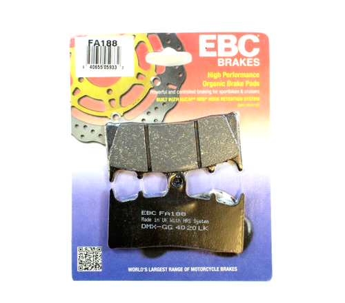 EBC Organic Rear Disc Brake Pads - Fits Suzuki GSF600 Bandit 600 (1995-2004)