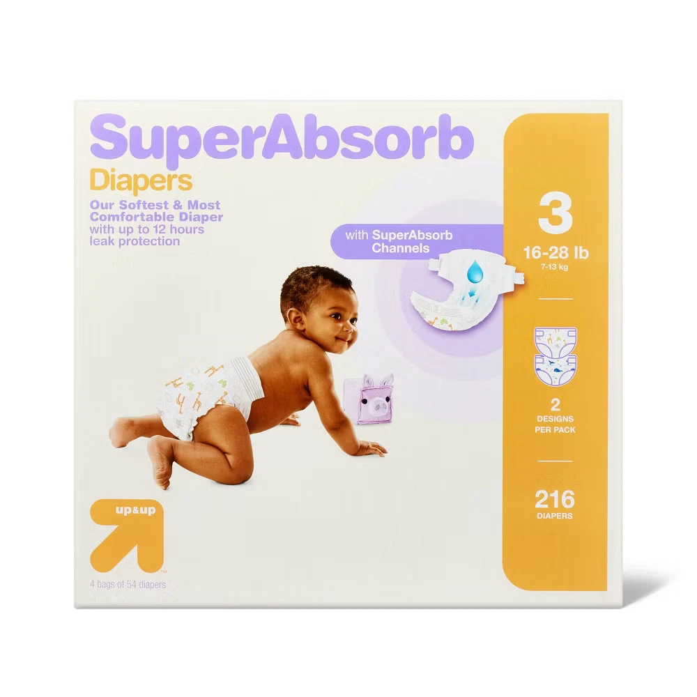 Disposable Diapers Economy Pack
Opens in a new window or tab