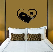 Wall Stickers Vinyl Decal Love Heart For Family Bedrooms ig1585