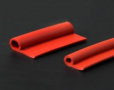 1mP-Type Silicone Sealing Strip High Temperature Resistance Oven Steam Seals Red