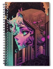 Fraction 3 Spiral Notebook Blank Notebook Lined Journal 8 x 6 Notebook