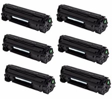 6-Pk/Pack 83A CF283A Toner Cartridge For HP M201dw M201n MFP M125a M125nw M127fw