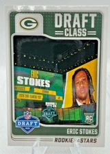 2021 Rookies & Stars Eric Stokes Draft Class Rookie Card DC-18  RC Packers 
