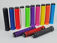 PRO+ Soft Flangeless Longneck Grips BMX MTB Hybrid Bike Scooter Softie No Flange