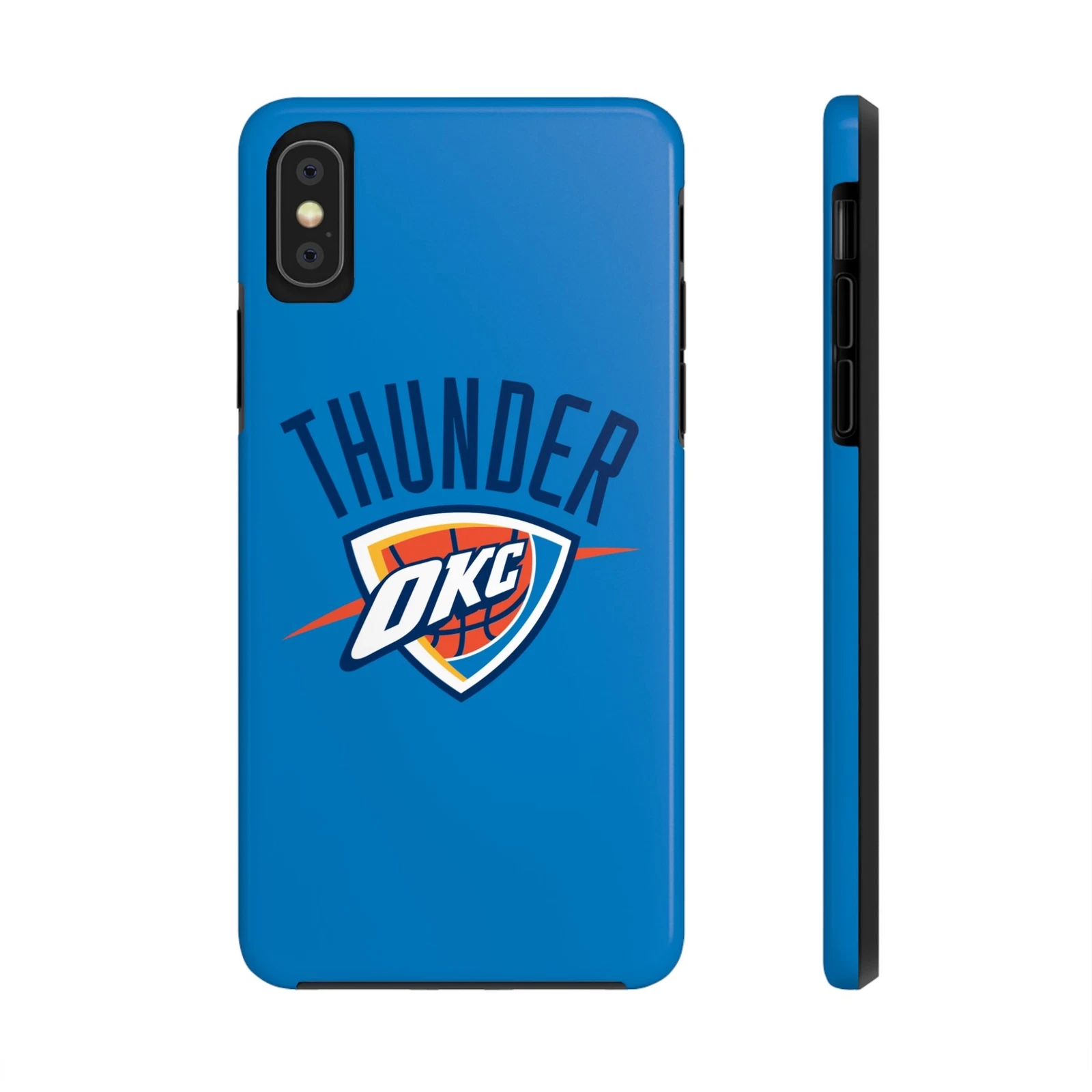 OKC Thunder Tough Phone Case, NBA Finals Playoffs, iPhone Samsung - Basketball