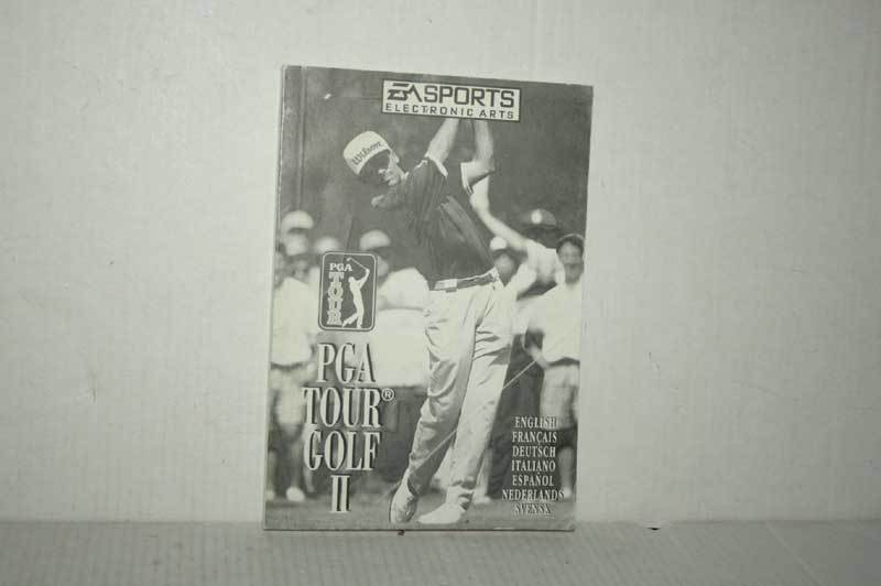 MANUALE PGA TOUR GOLF II MEGADRIVE USATO EDIZIONE ITALIANA FR1 54265