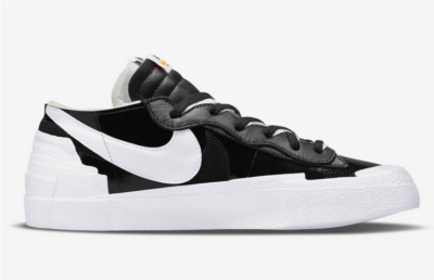 Nike Sacai Blazer Low Black Patent White | eBay Nike Sacai Blazer Low Black Patent White | eBay