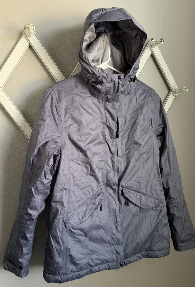 Alpine Designs Women's S Gray Hooded Winter Jacket - Image 4 of 4