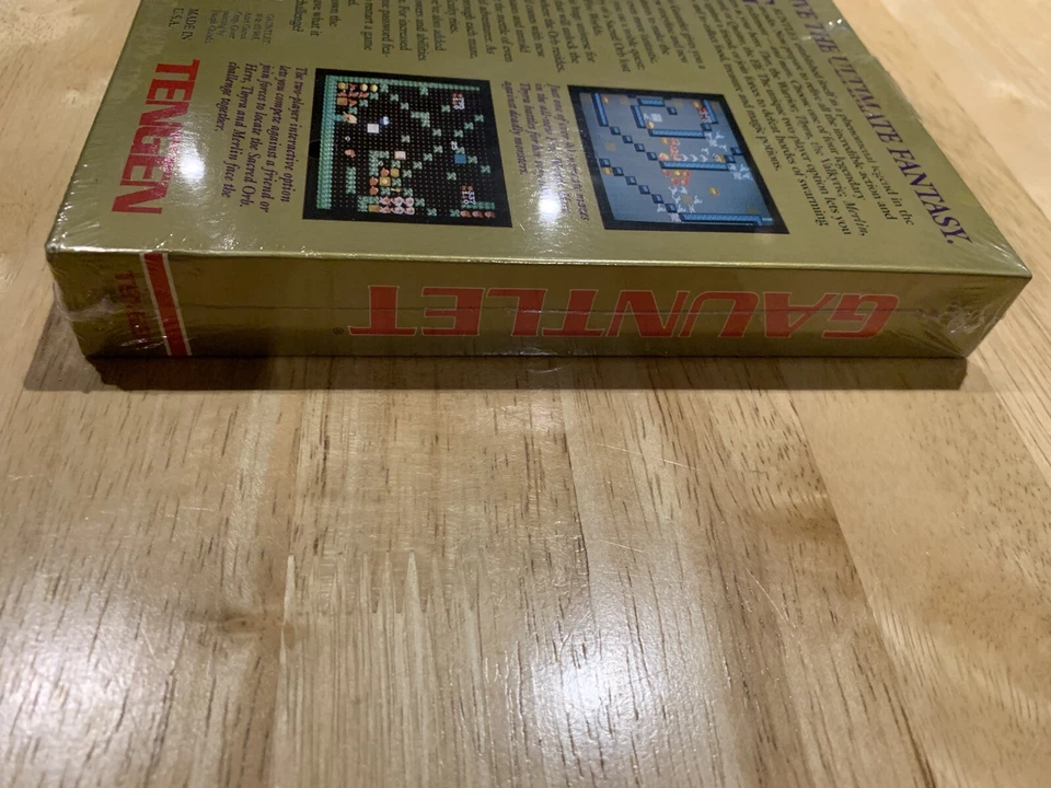 Gauntlet Nintendo Nes Nuevo Sellado de Fábrica Casi Como Nuevo 9/10 VGA WATA Foto 4 de 4
