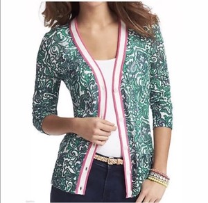 loft pink cardigan