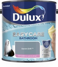 Dulux Easycare Bathroom Mould Moisture Paint Walls Ceilings 2.5L - Denim Drift