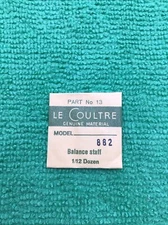 Jaeger LeCoultre Balance Staff Cal. 882 Part 723 13, NOS