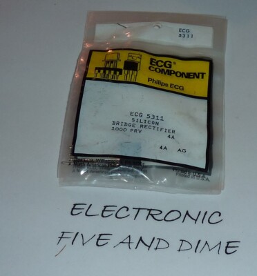 ECG5311	R-SI BRIDGE 1000V 4A