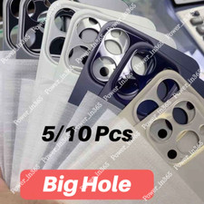 Big Hole Back Glass Cover Replacement Lot For i14 13 12 11 Pro Max X XS Max SE 8
