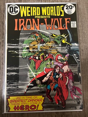 Weird Worlds (1972) #8 1st Full Appearance of Ironwolf