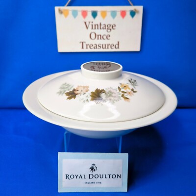 70er Jahre Royal Doulton WESTWOOD Terrine mit Deckel Servierschale * TC1025 sehr guter Zustand
