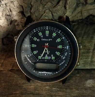 Vintage Celsius 9-Tm Military Tactical Ana-Digi Quartz(Myiota