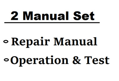   315SK John Deere Backhoe Manual Repair Service Operation and Tests PDF on USB