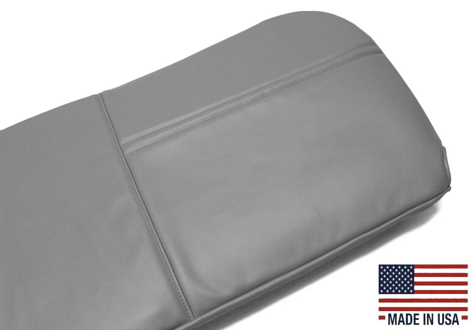 Ford F350 F450 F550 Super Duty 2003 2004 05 06 cubierta de asiento de banco gris Foto 3 de 4