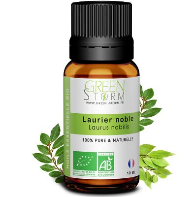 Huile Essentielle Laurier noble bio - 100% pure et naturelle - HEBBD ...