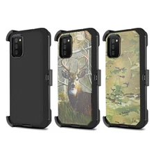 For Samsung Galaxy A02S Holster Case Belt Clip Fits Otterbox Built in Screen