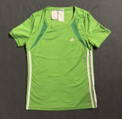 Adidas Climalite Sportshirt   Lime Green   Gr. 164
