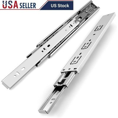 Heavy Duty Side Mount Drawer Slides 22in Soft Close 5Pair Cold Rolled Steel New