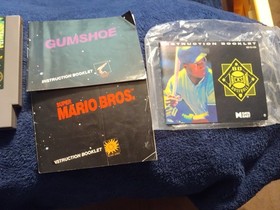 ORIGINAL VINTAGE 1986 GUMSHOE NINTENDO NES 5 SCREW VIDEO GAME CARTRIDGE