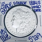 1884 S MORGAN SILVER DOLLAR AUTHENTIC HI GRADE U.S. MINT COIN RARE KEY DATE 5729