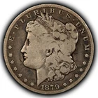 1879-CC $1 Morgan Silver Dollar - VG Key Date Carson City Coin - SKU-B4885