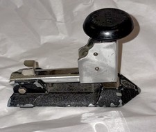 Vintage Small 5" Stapler Arrow Model A-44 Art Deco Desk Top Stapler