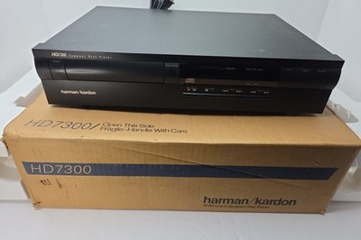 Harman Kardon HD7300 18 Bit Linear Compact Disc Player Black Tested Working