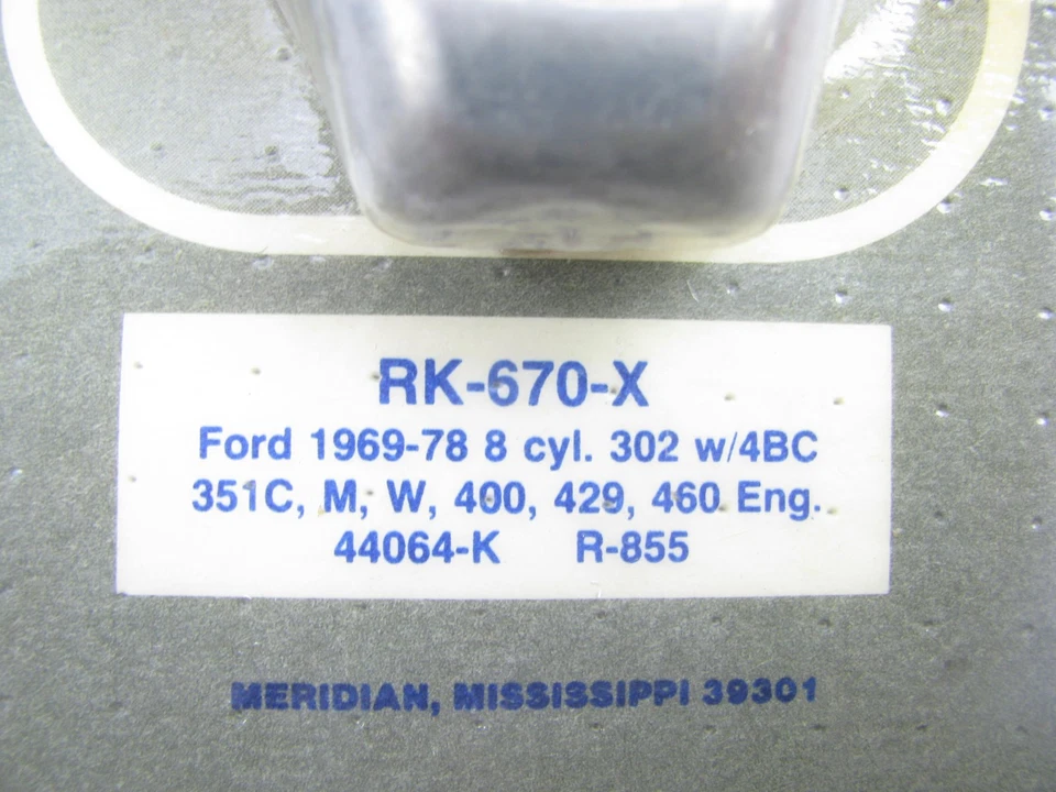 Kit de brazo basculante de motor Pioneer RK-670-X para Ford 351C 351M 400 429 460 1970-1993 Foto 3 de 4